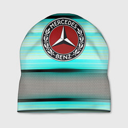 Шапка Mercedes benz текстура карбон
