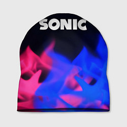 Шапка Sonic neon flame