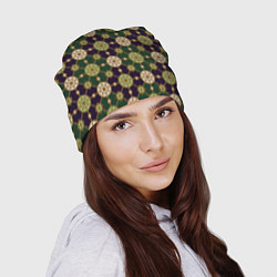 Шапка Винтажная плитка, цвет: 3D-принт — фото 2