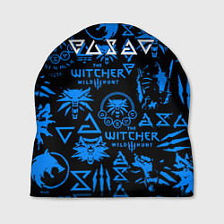 Шапка The Witcher logo pattern