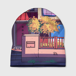 Шапка Lo-fi японский стиль улица, цвет: 3D-принт