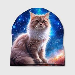 Шапка Ангорская кошка в космосе, цвет: 3D-принт