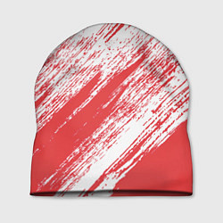 Шапка The color is white and red, цвет: 3D-принт