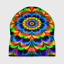 Шапка Оптические иллюзии психоделика, цвет: 3D-принт