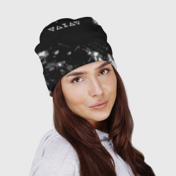 Шапка Ведьмак лого серые краски, цвет: 3D-принт — фото 2