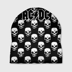 Шапка AC DC rock skull, цвет: 3D-принт