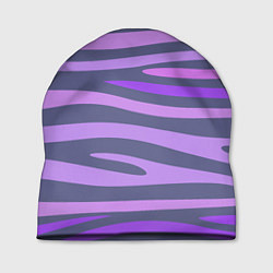 Шапка Лавандовые волны, цвет: 3D-принт