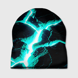 Шапка Color light blue black, цвет: 3D-принт