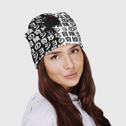 Шапка Берсерк японские символы, цвет: 3D-принт — фото 2