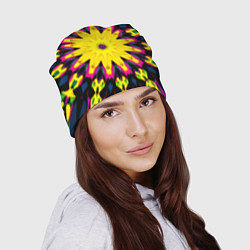 Шапка Звездный калейдоскоп, цвет: 3D-принт — фото 2