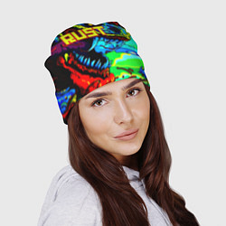 Шапка Rust hyperbeast, цвет: 3D-принт — фото 2