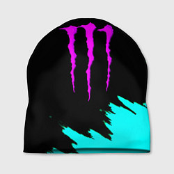 Шапка Monster energy неон краски, цвет: 3D-принт