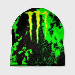Шапка Monster energy кислотные краски, цвет: 3D-принт