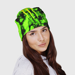 Шапка Monster energy кислотное лого, цвет: 3D-принт — фото 2