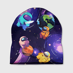 Шапка Among Us космос, цвет: 3D-принт
