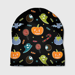 Шапка Halloween black, цвет: 3D-принт