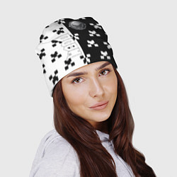 Шапка Doom x minecraft pattern, цвет: 3D-принт — фото 2