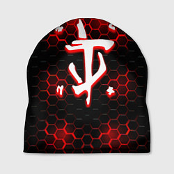 Шапка Doom огненная броня лого, цвет: 3D-принт