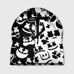 Шапка Doom x Marshmello pattern