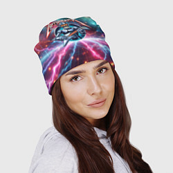 Шапка Гитарист Бендер рок группы Футурама, цвет: 3D-принт — фото 2