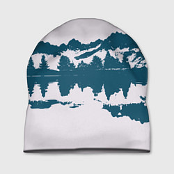 Шапка Лес и озеро, цвет: 3D-принт