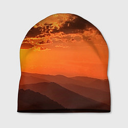 Шапка Закат на перевале актопрак, цвет: 3D-принт