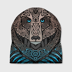 Шапка Медведь в виде древнего орнамента символов, цвет: 3D-принт