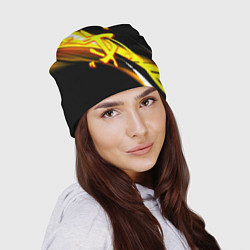 Шапка Doom геометрия из полос, цвет: 3D-принт — фото 2