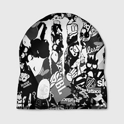 Шапка Monster energy black sticker, цвет: 3D-принт