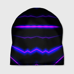 Шапка Color multicoloured neon stripes, цвет: 3D-принт