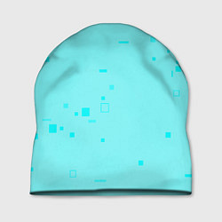 Шапка Color light blue shapes, цвет: 3D-принт