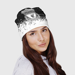 Шапка Liverpool японские символы краски, цвет: 3D-принт — фото 2