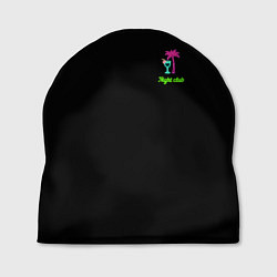 Шапка Night club neon, цвет: 3D-принт