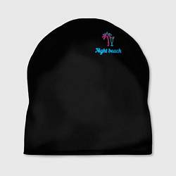 Шапка Night beach, цвет: 3D-принт