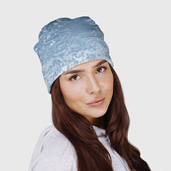 Шапка Налипший снег, цвет: 3D-принт — фото 2