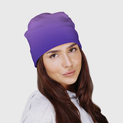 Шапка The color is purple, цвет: 3D-принт — фото 2