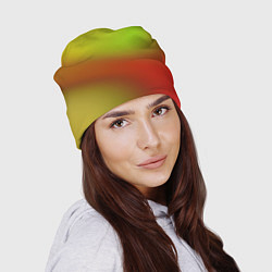 Шапка Color multicolored gradient, цвет: 3D-принт — фото 2
