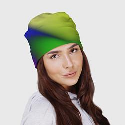 Шапка The color is multicolored, цвет: 3D-принт — фото 2