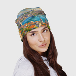 Шапка Сплетение эпох над Босфором, цвет: 3D-принт — фото 2