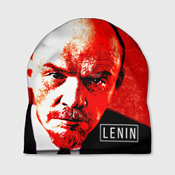 Шапка Red Lenin цвета 3D-принт — фото 1