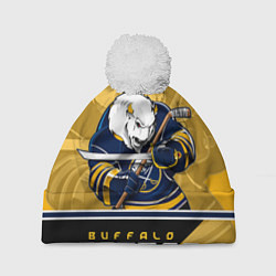 Шапка c помпоном Buffalo Sabres