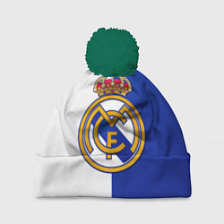 Шапка с помпоном Real Madrid, цвет: 3D-зеленый