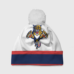 Шапка с помпоном Florida Panthers, цвет: 3D-белый