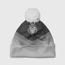 Шапка с помпоном G2 Esports Uniform, цвет: 3D-белый