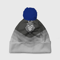 Шапка с помпоном G2 Esports Uniform, цвет: 3D-тёмно-синий
