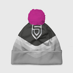 Шапка с помпоном Penta Uniform, цвет: 3D-малиновый
