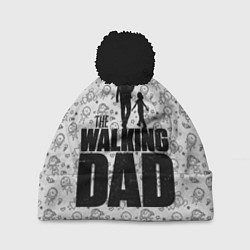Шапка с помпоном Walking Dad, цвет: 3D-черный