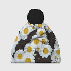 Шапка с помпоном Аромашки, цвет: 3D-черный