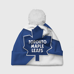 Шапка с помпоном Toronto Maple Leafs, цвет: 3D-белый