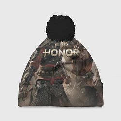 Шапка с помпоном For Honor, цвет: 3D-черный